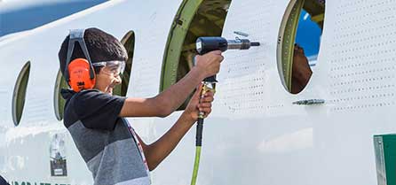 STEM exhibition at abbotsford airshow